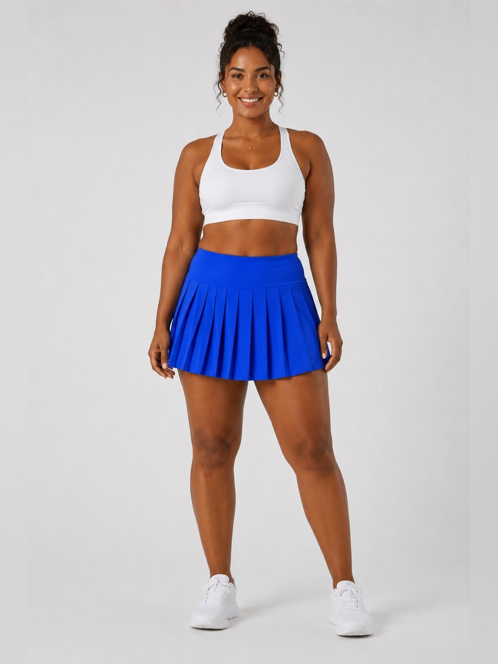 LOLE Blue Pleated Athletic Skort Size Large Tennis Golf Pickleball